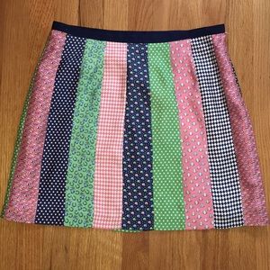 Vineyard vines Kentucky derby silk skirt